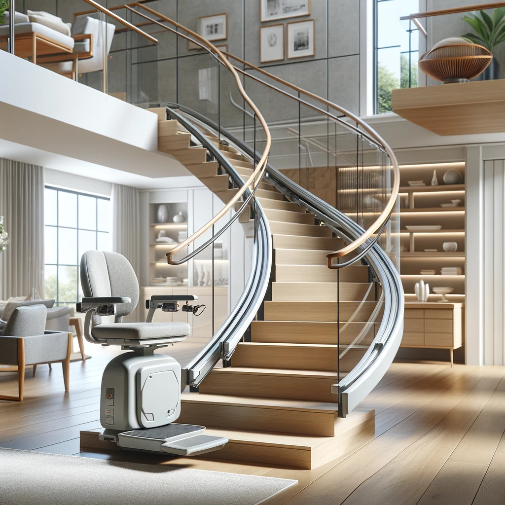 Curved Stairlifts Vs Straight Stairlifts