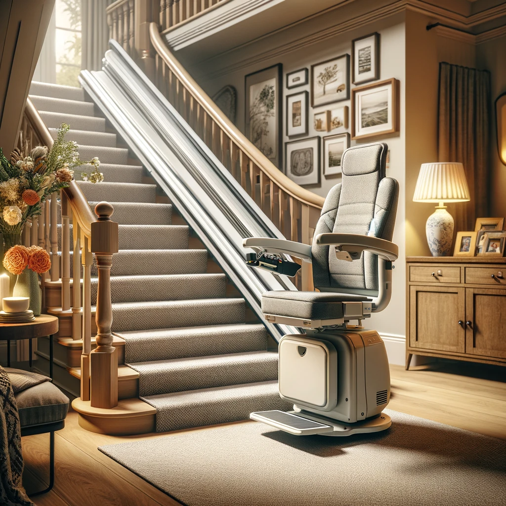 Curved Stairlift Installation